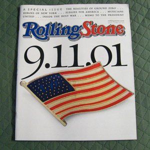 Rolling Stone Magazine October 25 2001 Special Issue